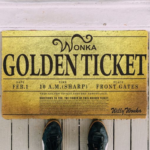 Gearhuman 3D A Top Chocolate Factory Visit Ticket Doormat 3 Gearhuman 3D A Top Chocolate Factory Visit Ticket Doormat ZK1006218 Doormat