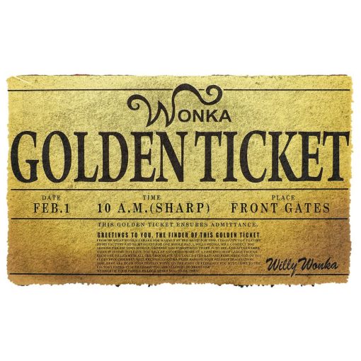 Gearhuman 3D A Top Chocolate Factory Visit Ticket Doormat 2 Gearhuman 3D A Top Chocolate Factory Visit Ticket Doormat ZK1006218 Doormat Doormat S(15,8inchx23,6inch)