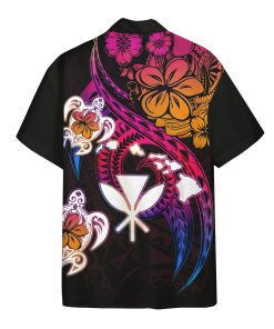 Gearhuman 3D Amazing Polynesian Hawaii Frangipani Flower Custom Short Sleeve Shirt GS23062119 Hawai Shirt 