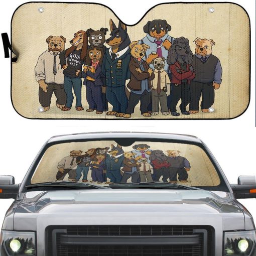 Gearhuman 3D B99 Dogs Auto Sunshade 2 Gearhuman 3D B99 Dogs Auto Sunshade ZK0406216 Auto Sunshade