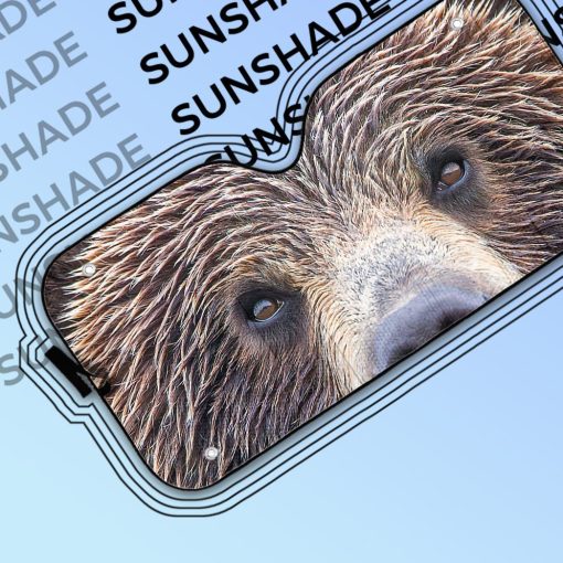 Gearhuman 3D Bear Eyes Sunshade 4 Gearhuman 3D Bear Eyes Sunshade ZK0207219 Auto Sunshade