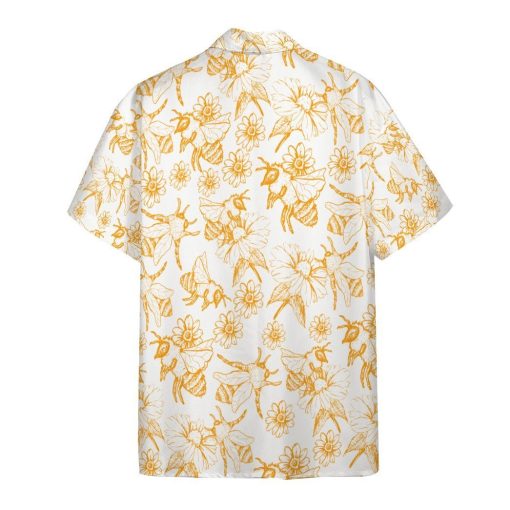 Gearhuman 3D Bees Hawaii Shirt ZK03062112 Hawai Shirt