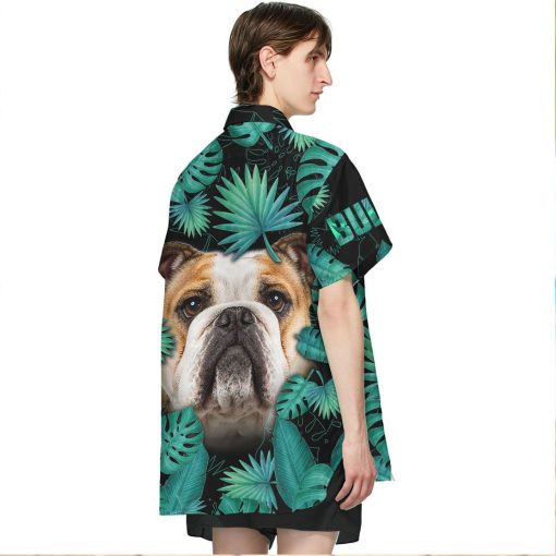 Gearhuman 3D Bulldog Hawaii Shirt 4 Gearhuman 3D Bulldog Hawaii Shirt ZZ2206215 Short Sleeve Shirt