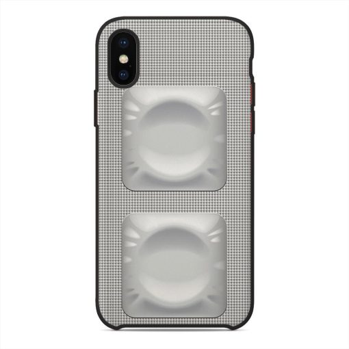 Gearhuman 3D Condom Phone Case ZK0206217 Glass Phone Case Iphone X
