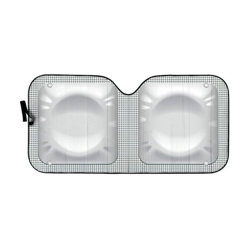 Gearhuman 3D Condom Sunshade 1 Gearhuman 3D Condom Sunshade ZK2805216 Auto Sunshade 57''x27.5''