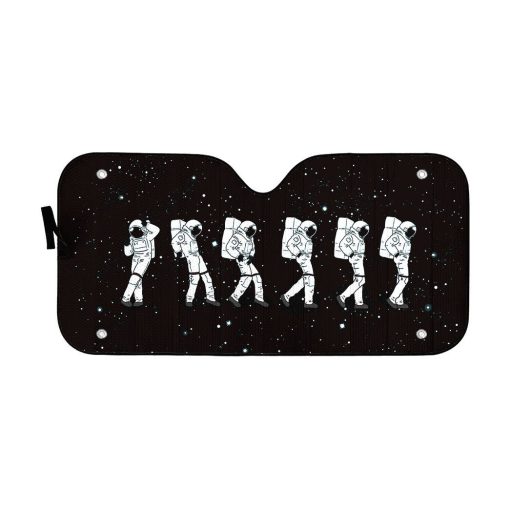 Gearhuman 3D Crotch Grab Moon Walk Astronaut Auto Sunshade ZK2805212 Auto Sunshade 57''x27.5''