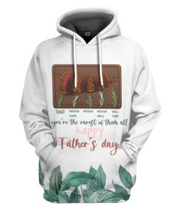 Gearhuman 3D Dad Is The Rarest Custom Hoodie Apparel GL05051 3D Custom Fleece Hoodies Hoodie S