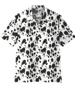 Gearhuman 3D Dalmatian Hawaii Shirt ZK10062112 Hawai Shirt Short Sleeve Shirt S 