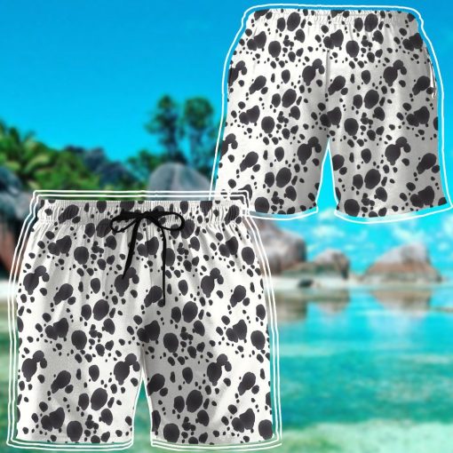 Gearhuman 3D Dalmatian Shorts ZK0507211 Men Shorts