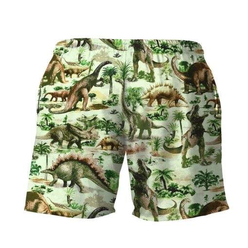 Gearhuman 3D Dinosaur Beach Shorts ZZ0507211 Men Shorts