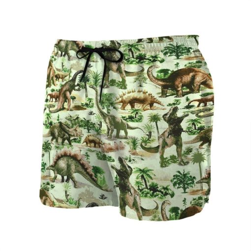 Gearhuman 3D Dinosaur Beach Shorts ZZ0507211 Men Shorts