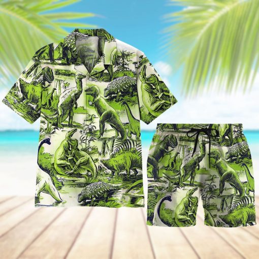 Gearhuman 3D Dinosaur Beach Shorts 6 Gearhuman 3D Dinosaur Beach Shorts ZZ0507212 Men Shorts