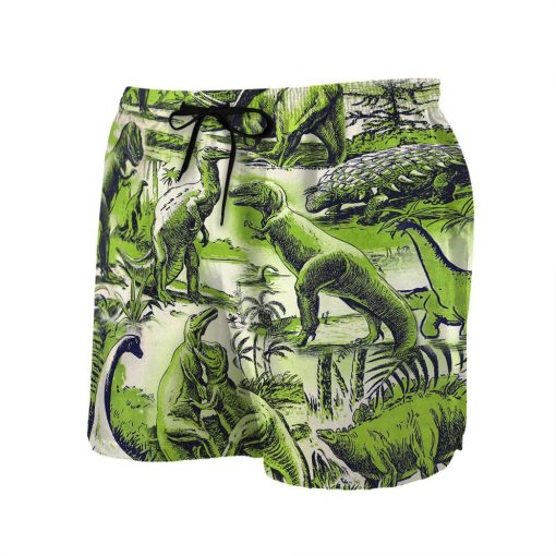 Gearhuman 3D Dinosaur Beach Shorts 3 Gearhuman 3D Dinosaur Beach Shorts ZZ0507212 Men Shorts