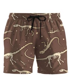 Gearhuman 3D Dinosaur Fossil Shorts ZK2106215 Men Shorts Beach Shorts S