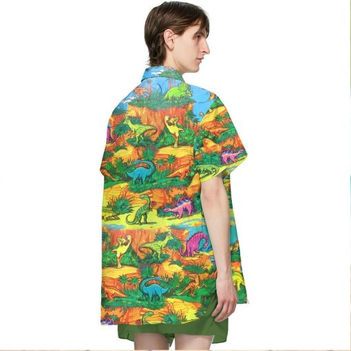 Gearhuman 3D Dinosaur Kid Hawaii Shirt 7 Gearhuman 3D Dinosaur Kid Hawaii Shirt ZZ0707219 Short Sleeve Shirt