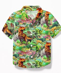 Gearhuman 3D Dinosaur Kid Hawaii Shirt ZZ30062155 Kid Hawaii Shirt Kid Hawaii Shirt XS 