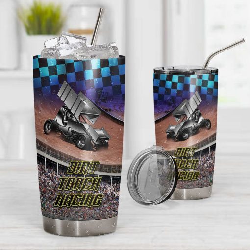 Gearhuman 3D Dirt Track Racing Tumbler ZZ0807215 Tumbler