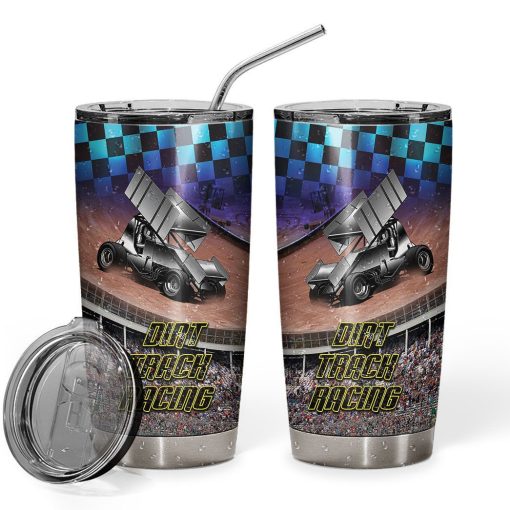 Gearhuman 3D Dirt Track Racing Tumbler ZZ0807215 Tumbler