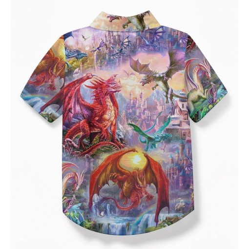Gearhuman 3D Dragon Hawaii Shirt 4 Gearhuman 3D Dragon Hawaii Shirt ZZ0507214 Short Sleeve Shirt