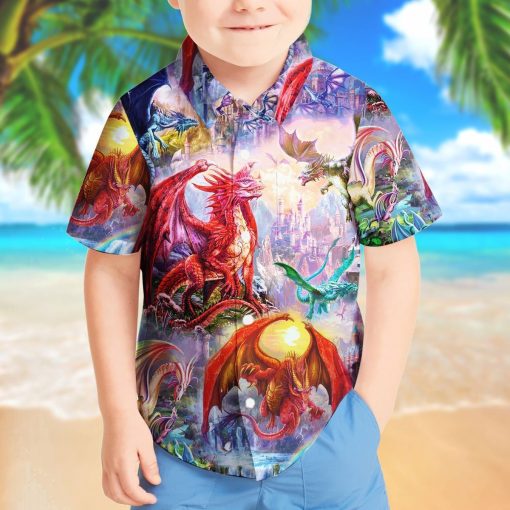 Gearhuman 3D Dragon Hawaii Shirt 8 Gearhuman 3D Dragon Hawaii Shirt ZZ0507214 Short Sleeve Shirt