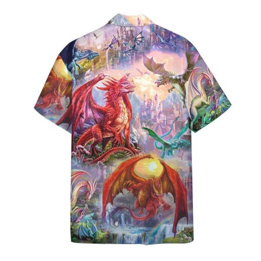 Gearhuman 3D Dragon Hawaii Shirt 3 Gearhuman 3D Dragon Hawaii Shirt ZZ0507214 Short Sleeve Shirt