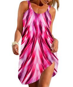 Gearhuman 3D Flamingo Sleeveless Beach Dress ZZ0706216 Beach Dress Beach Dress S 