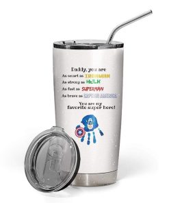 Gearhumans [Best Gift For Father's Day] Gearhuman 3D Father's Day Custom Design Vacuum Insulated Tumbler GM19055 Tumbler 20oz