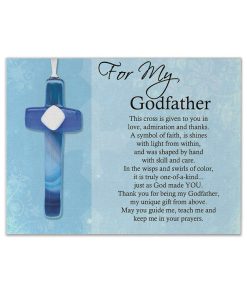 Gearhumans [Best Gift For Father's Day] Gearhuman 3D For My Godfather Fathers Day Gift Custom Canvas GW220318 Canvas 1 Piece Non Frame M