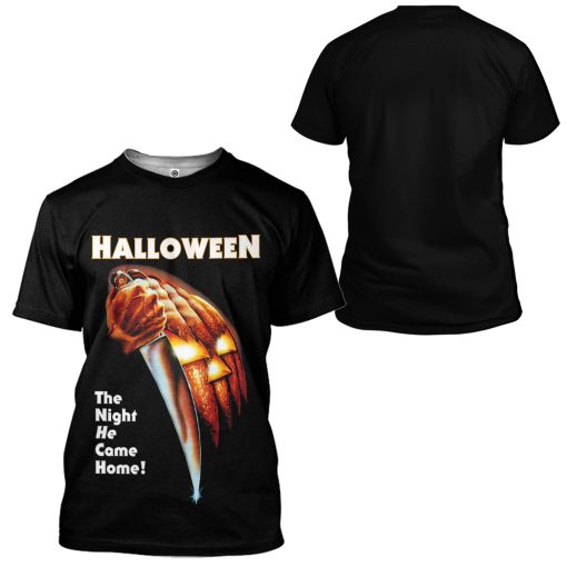 Gearhumans 3D Halloween 1978 Custom Hoodie Tshirt Apparel