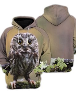 Gearhumans Owl - 3D All Over Printed Shirt