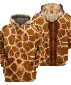 Gearhumans Giraffe - 3D All Over Printed Shirt