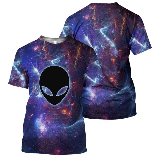 Gearhumans Ailen Galaxy - 3D All Over Printed Shirt - Image 3