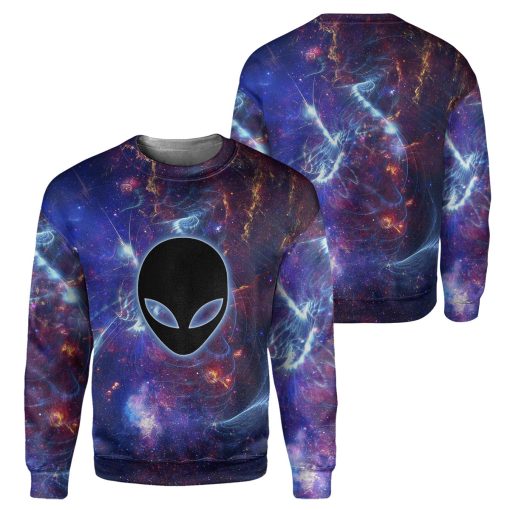 Gearhumans Ailen Galaxy - 3D All Over Printed Shirt - Image 2