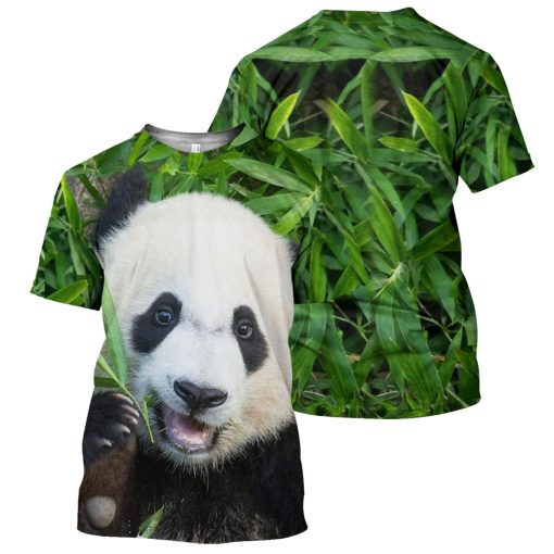 Gearhumans Panda - 3D All Over Printed Shirt - Image 3