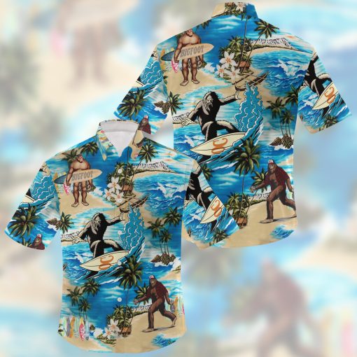 Gearhumans 3D Bigfoot Hawaii Shirt - Image 2