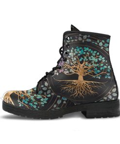 Gearhumans Tree Of Life Leather Boots