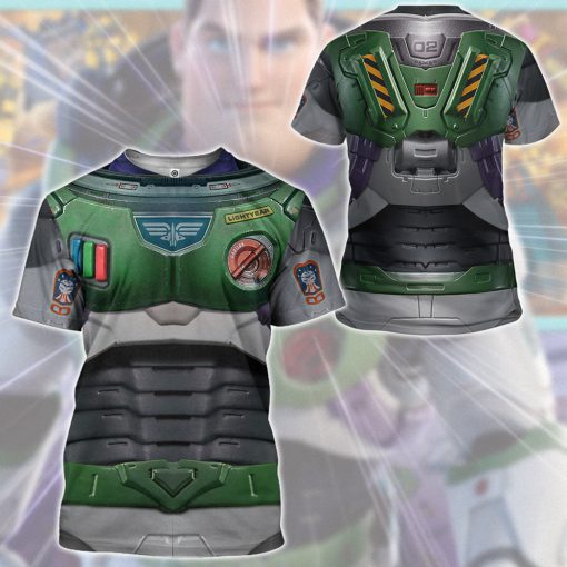 Gearhumans 3D Lightyear Custom Hoodie Tshirt Apparel