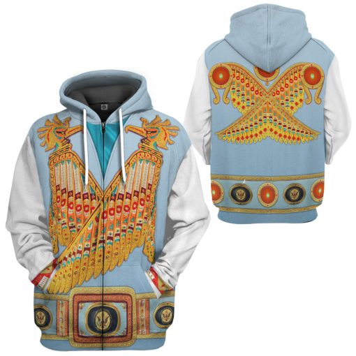 Gearhumans 3D ELV PRL Prehistoric Bird Jumpsuit Custom Tshirt Hoodie Apparel - Image 5