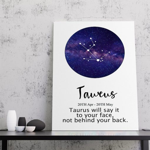 Gearhumans Taurus Will Say It To Your Face Not Behind Your Back Canvas - Image 3