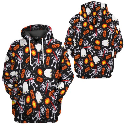 Gearhumans 3D SW Halloween Trick Or Treat Custom Tshirt Hoodie Apparel