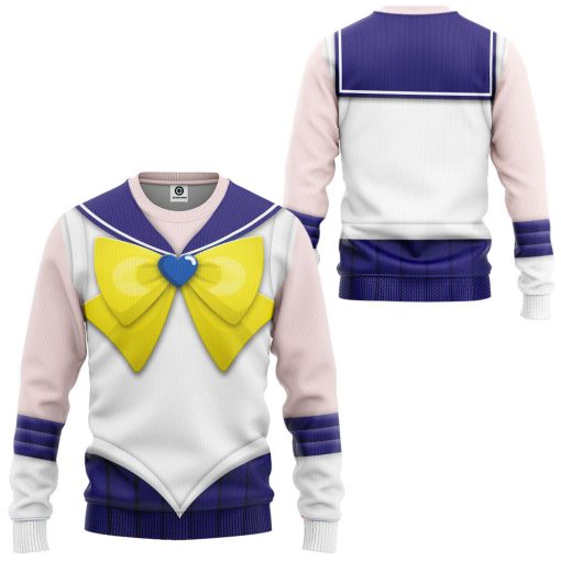 Gearhumans 3D Sailor Uranus Custom Tshirt Hoodie Apparel - Image 6