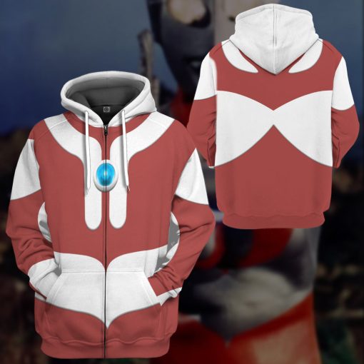 Gearhumans 3D Ultraman Custom Hoodie Tshirt Apparel - Image 12