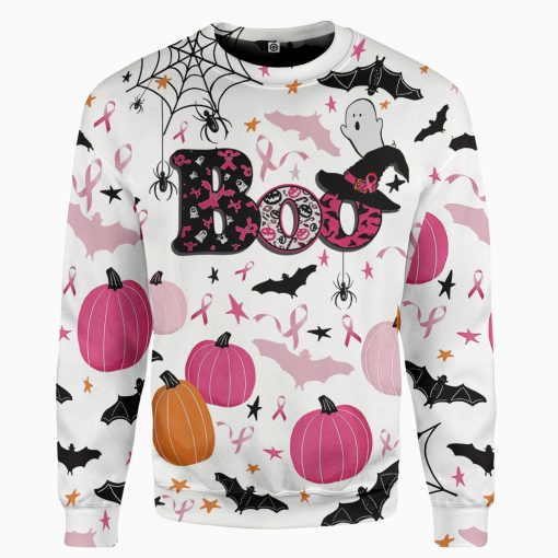 Gearhumans 3D Halloween Boo Custom Tshirt Hoodie Apparel - Image 2