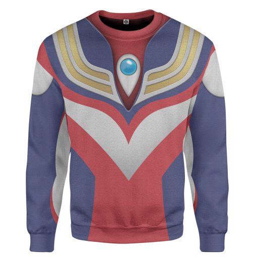 Gearhumans 3D Ultraman Tiga Custom Hoodie Tshirt Apparel - Image 2