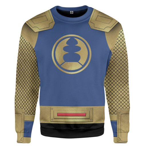 Gearhumans 3D The Navy Thunder Rangers Ninja Storm Custom Tshirt Hoodie Apparel - Image 2