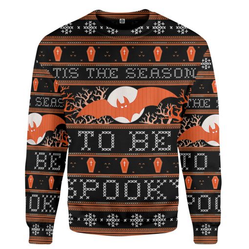 Gearhumans 3D Ugly Halloween Spooky Season Custom Hoodie Tshirt Apparel