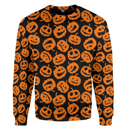 Gearhumans 3D SNL David S Pumpkin Custom Hoodie Tshirt Apparel - Image 2