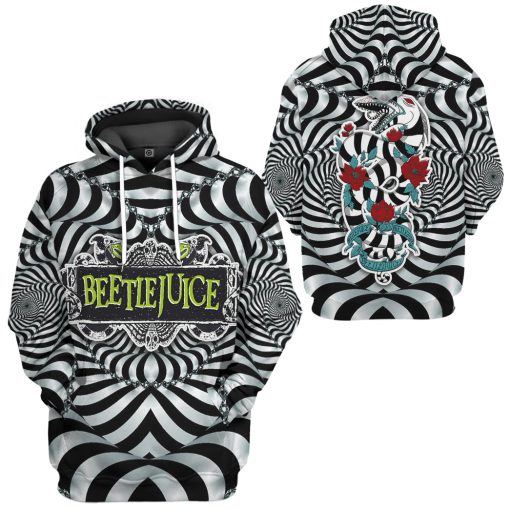 Gearhumans 3D Beetlejuice Sandworm Custom Tshirt Hoodie Apparel - Image 5