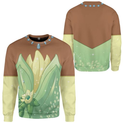 Gearhumans 3D Tiana Princess Custom Tshirt Hoodie Apparel - Image 6