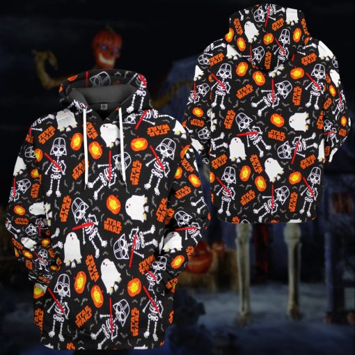 Gearhumans 3D SW Halloween Trick Or Treat Custom Tshirt Hoodie Apparel
